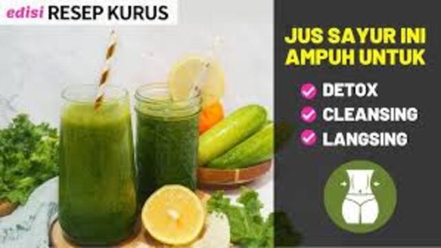 Cara Membuat Jus Detox